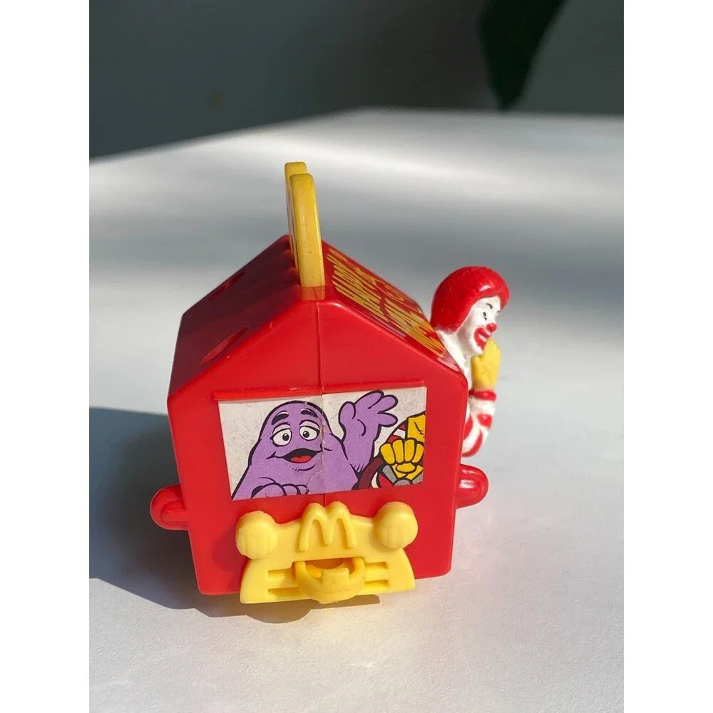 Vintage McDonalds Happy Meal 1994 Happy Meal Box Train Car with Ronald McDonald